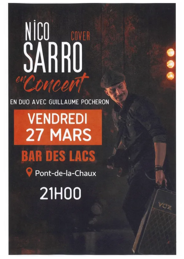 Concert de Nico Sarro