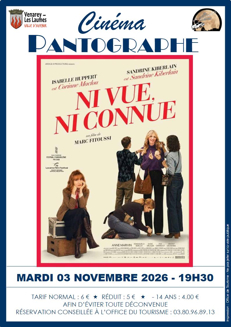 Séance cinéma "Ni vue, ni connue"