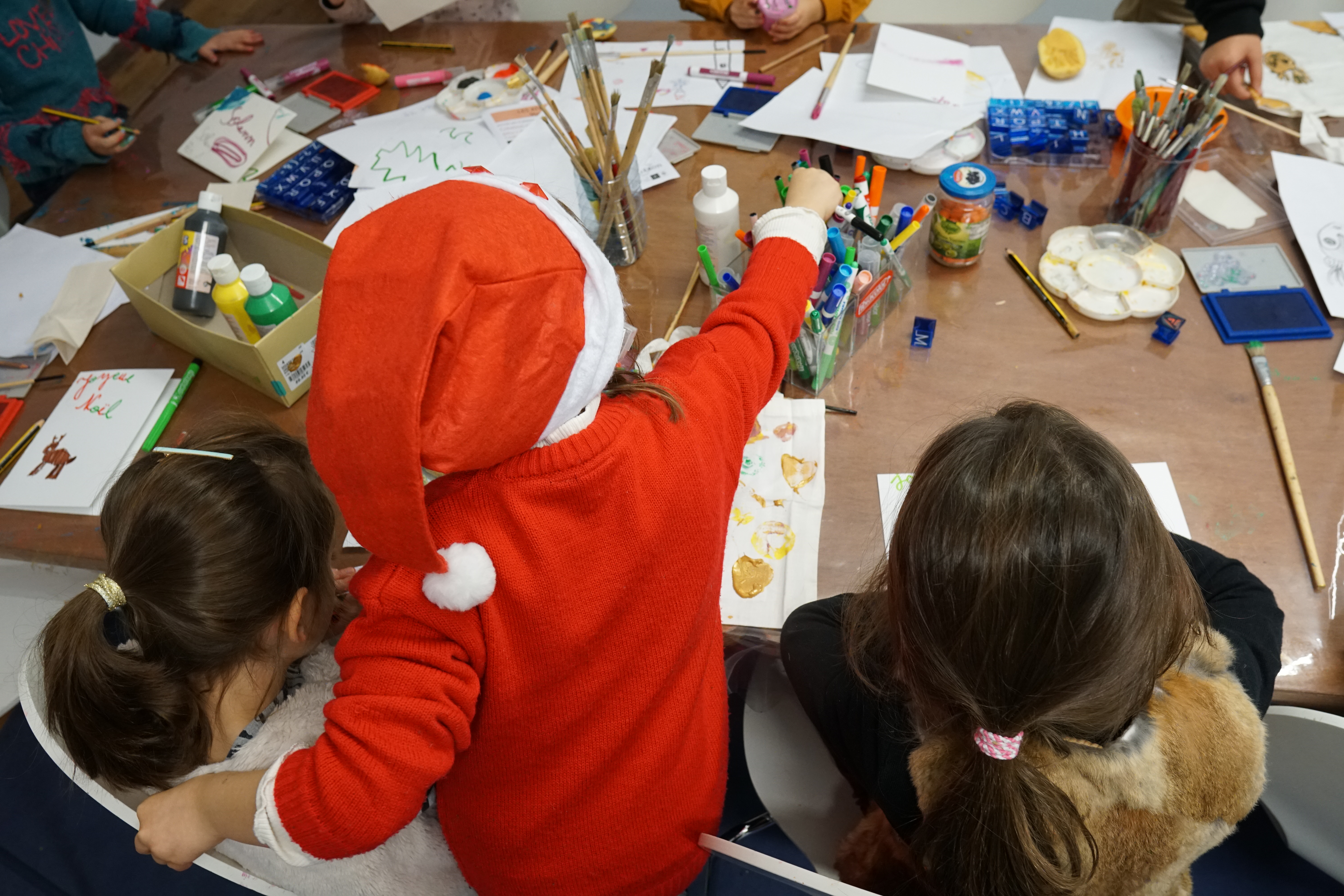 Paysage de Noël en boîte - Atelier 3-6 ans des vacances de Noël
