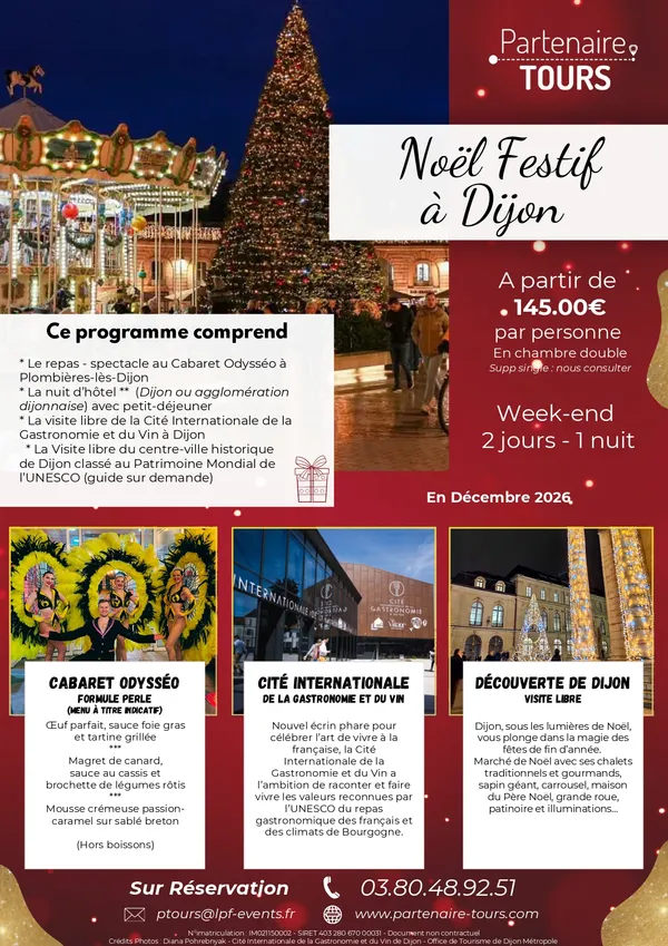 Week-end Noel festif à Dijon