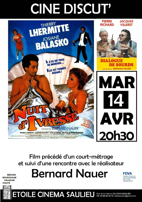 Ciné-discut' : 2 films de Bernard Nauer à découvrir