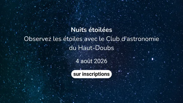 Nuit étoilée au Camping de la Forêt