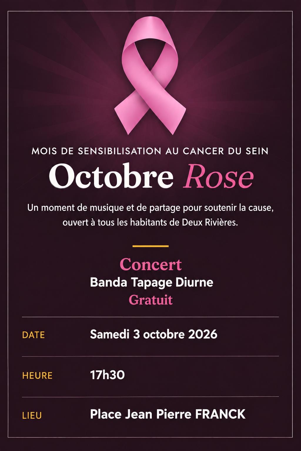 Concert Banda Tapage Diurne