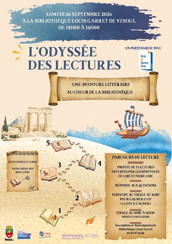 L'odyssée des lectures