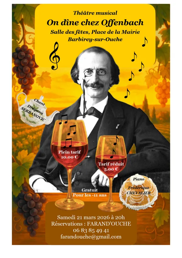 Soirée "Un diner avec OFFENBACH"