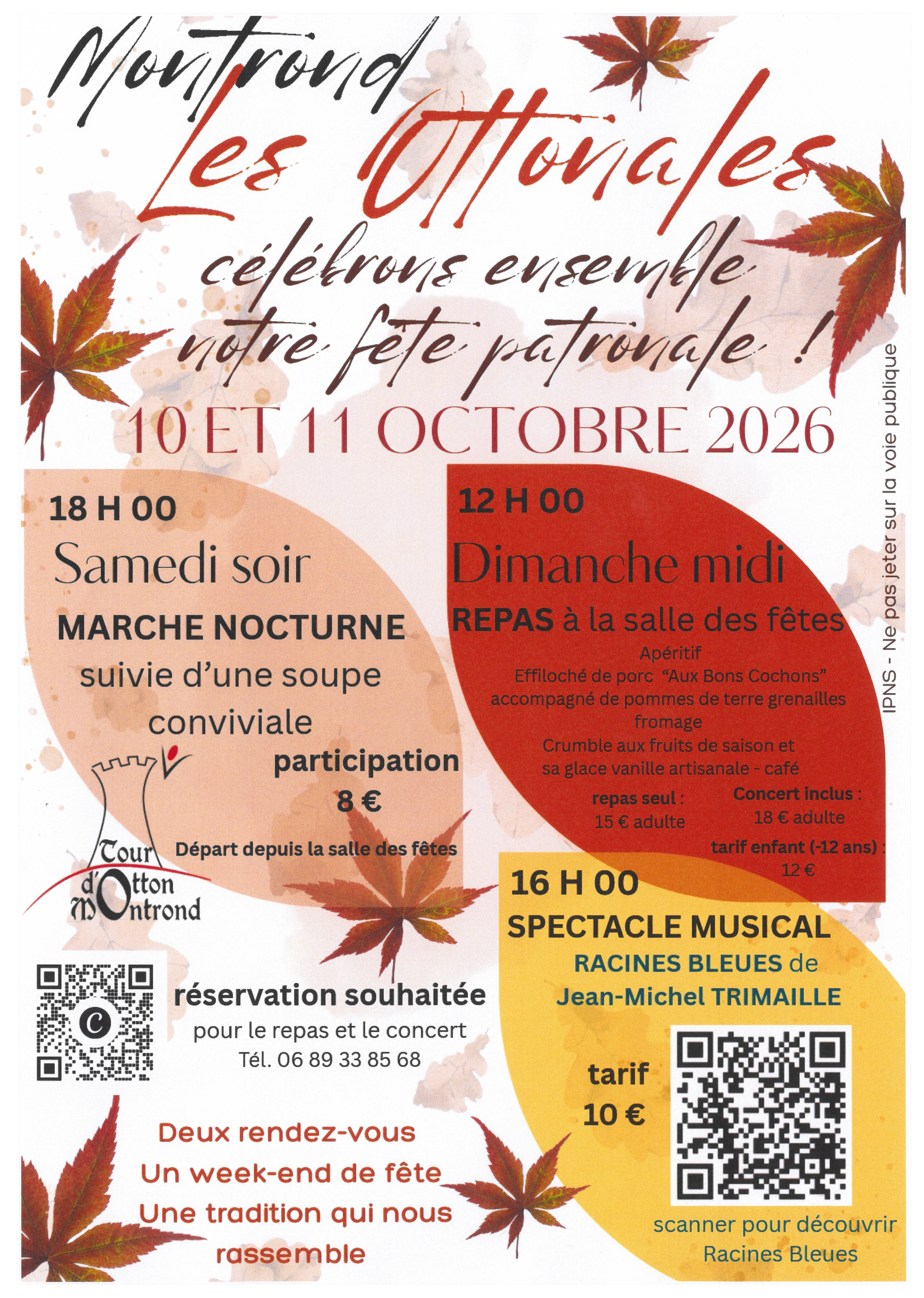 Les Ottonales : marche nocturne