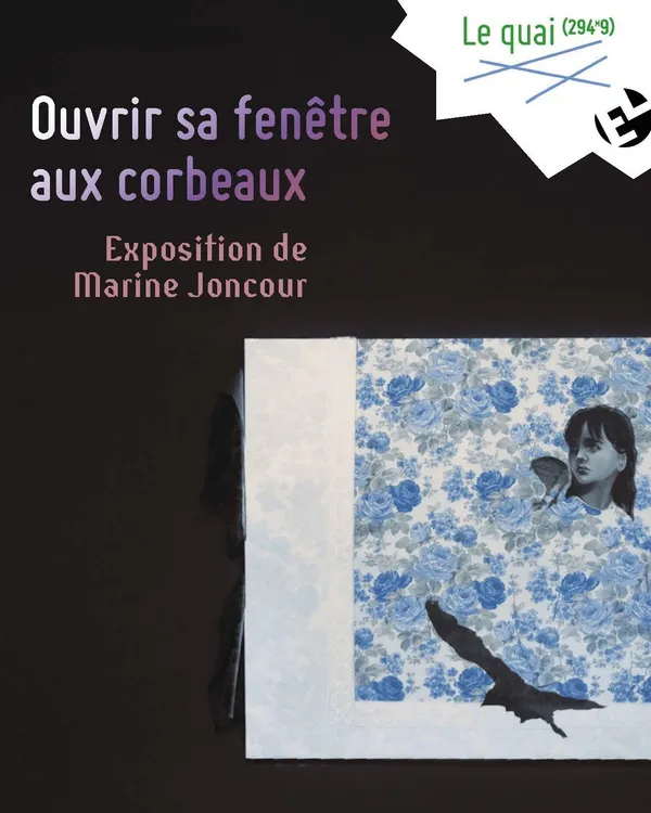 Exposition "Ouvrir sa fenêtre aux corbeaux", Marine Joncour