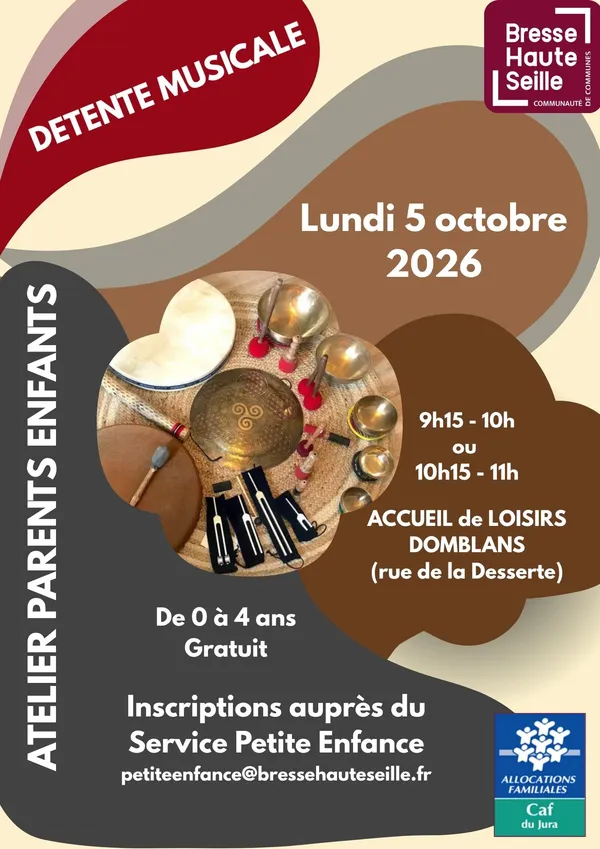 Atelier parents/enfants Détente musicale