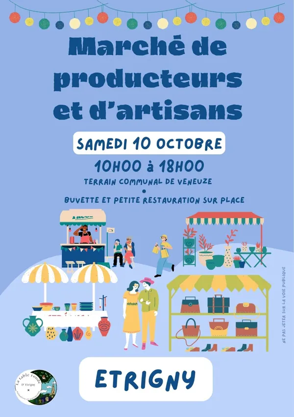 Marché de producteurs et d'artisans