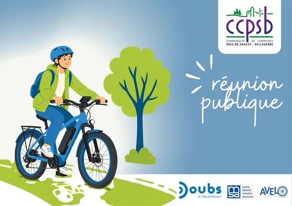Réunion publique - Actions de développement cyclable