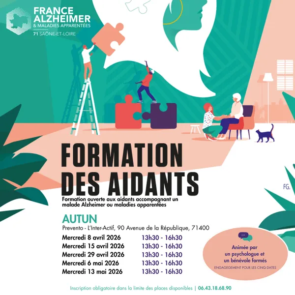 Formation des aidants par France Alzheimer