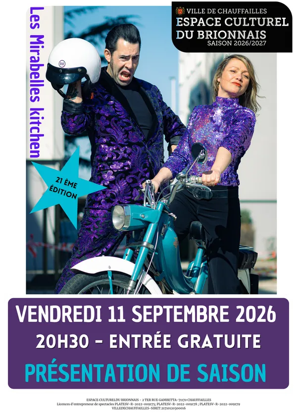 Présentation de saison 2026-2027