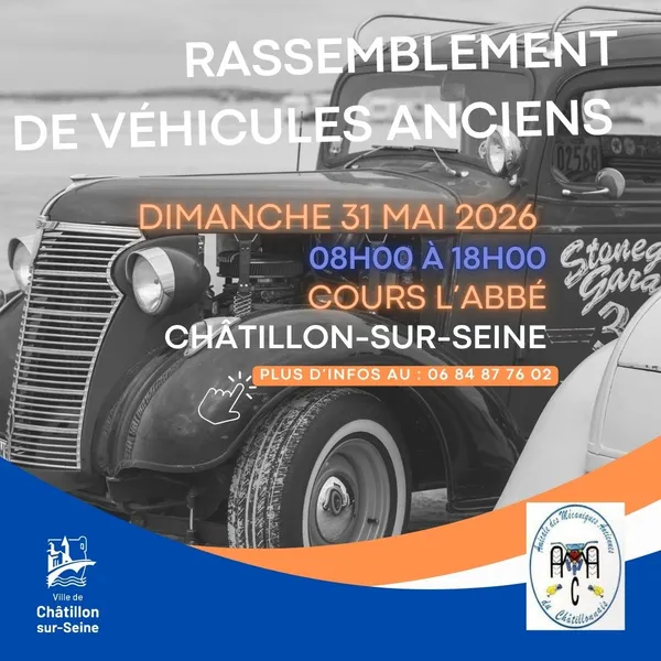 Rassemblement de véhicules anciens 