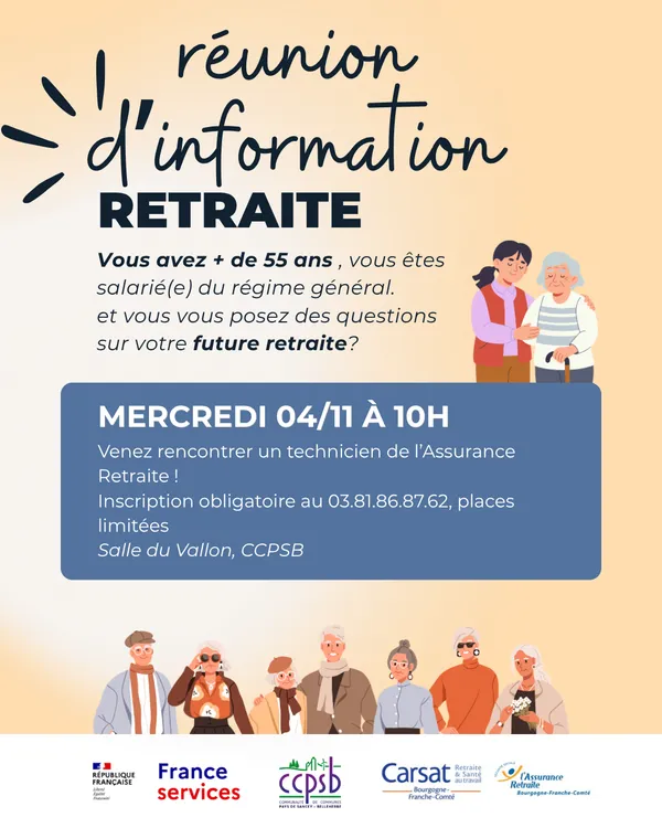 Réunion d'information retraite