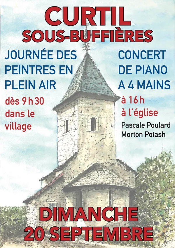 Peinture et musique à Curtil-sous-Buffières