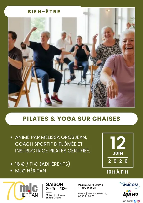 Pilates & Yoga sur chaises