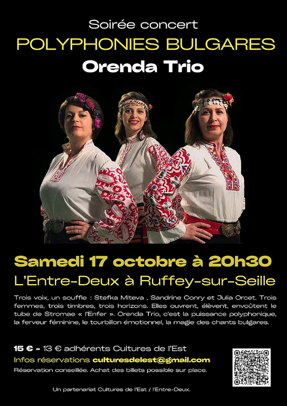 Soirée Concert Polyphonies Bulgares