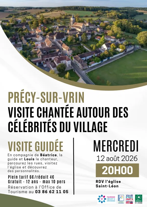 Visite guidée Précy-sur-Vrin "Les personnages qui ont marqué l'histoire du village et au-delà"