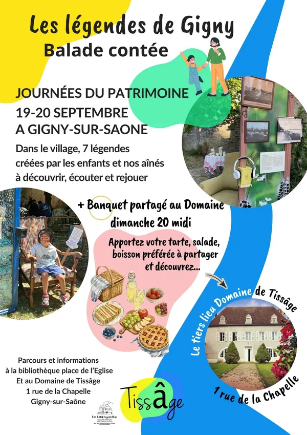 Les légendes de Gigny — Balade contée