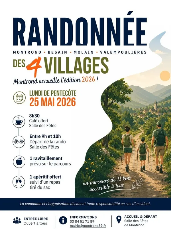 Randonnée des 4 villages