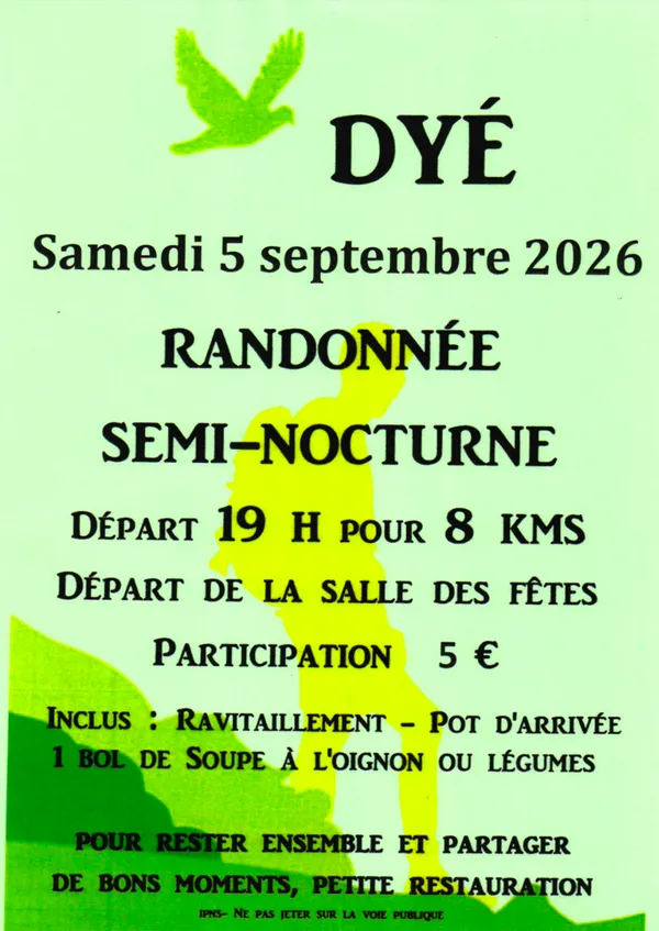 Randonnée semi-nocturne