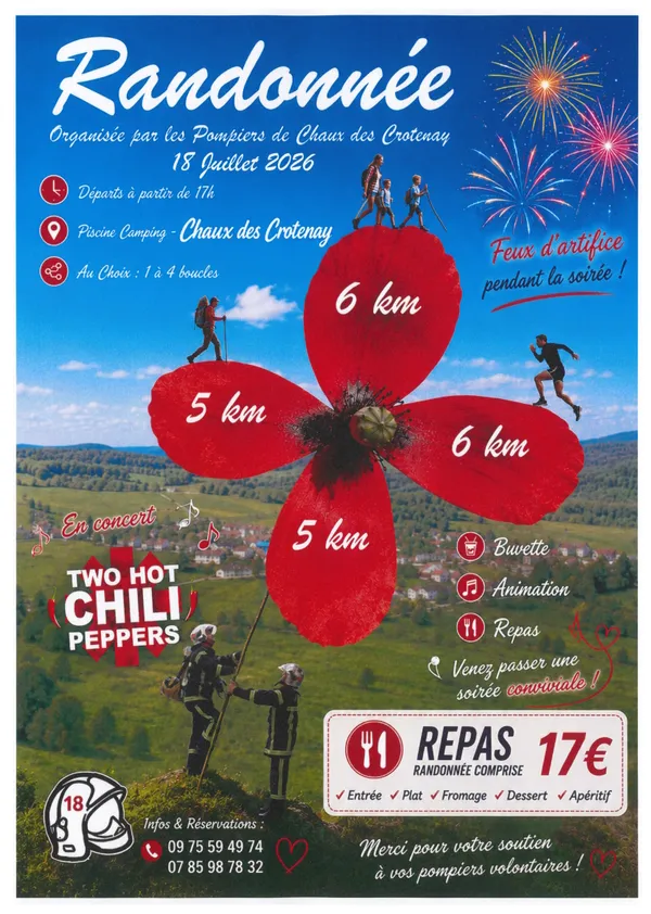 Randonnée des pompiers