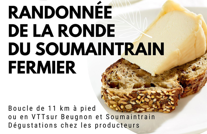 Randonnée de la ronde du soumaintrain fermier
