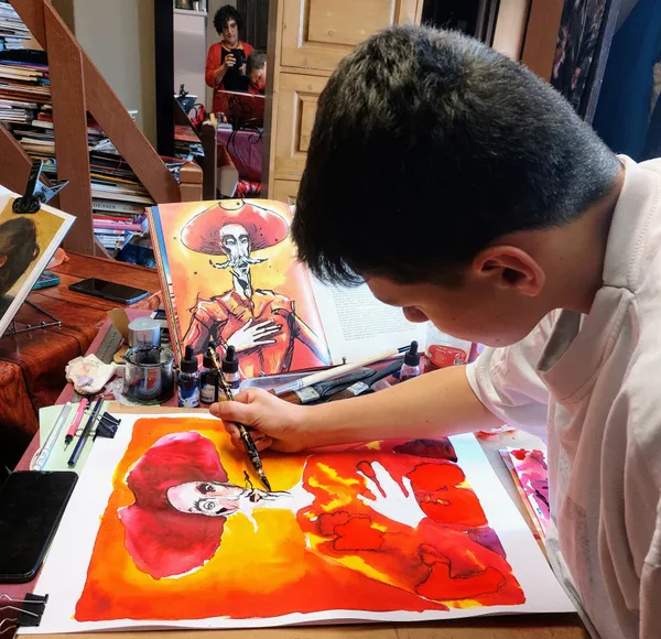 Ateliers d'Arts plastiques avec Spire Création