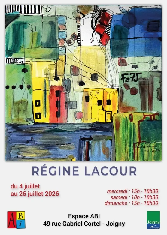 Regine Lacour expose à l'Espace ABI