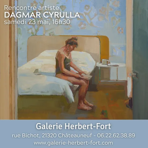 Nouvelle artiste à la galerie: Dagmar Cyrulla- Châteauneuf