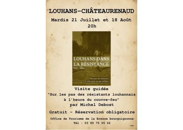 Visite guidée sur les pas des résistants - ANNULEE