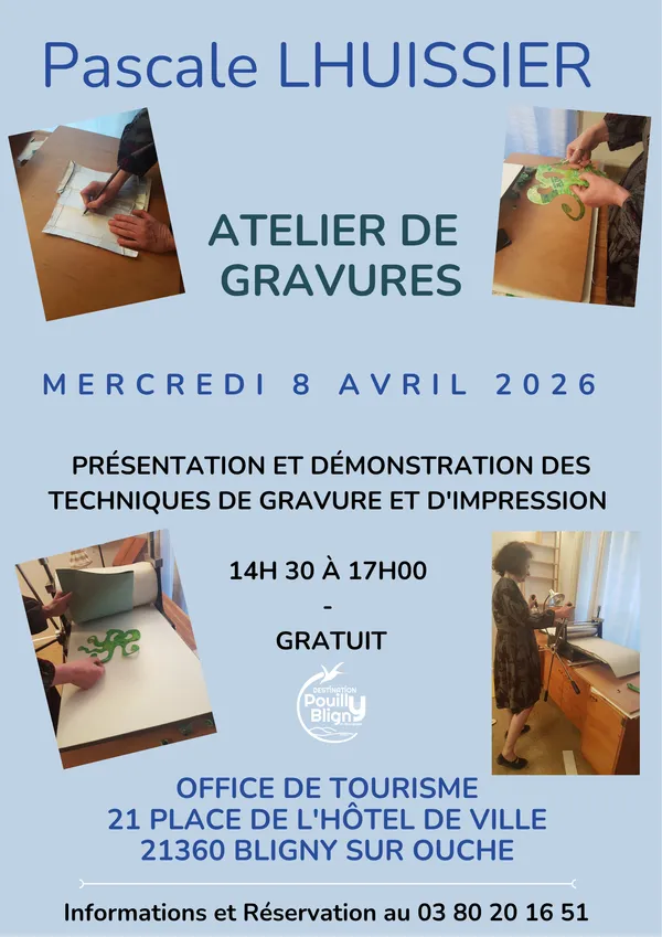 Atelier de gravures - Bligny-sur-Ouche