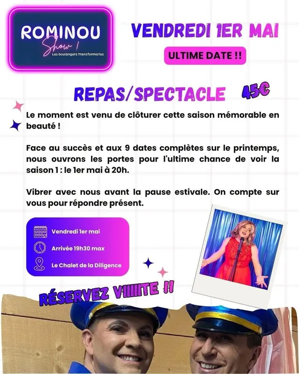 Rominou Show Repas / Spectacle