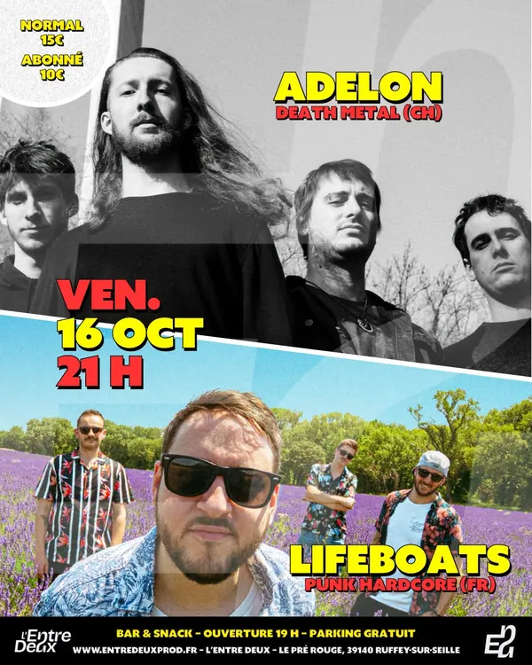 Soirée Méta, Lifeboats + Adelon