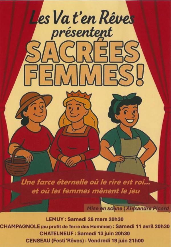 Théâtre : sacrées femmes !