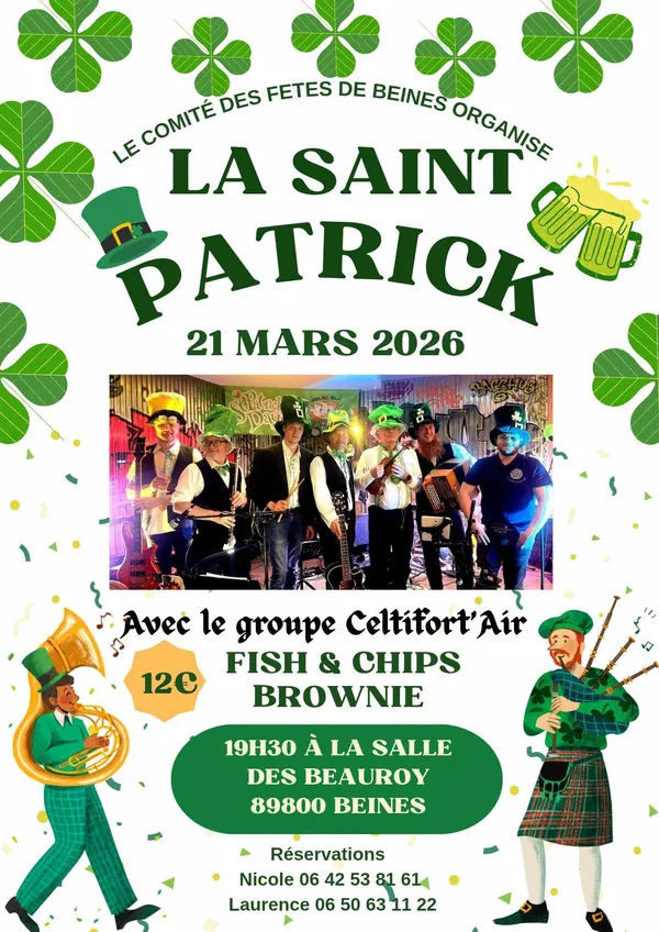 Saint-Patrick avec Celtifort'Air