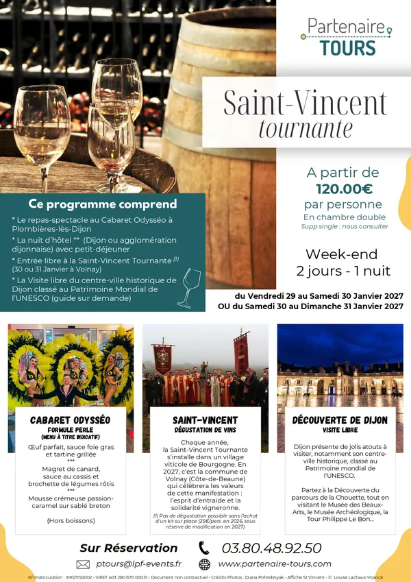 Week-end Saint-Vincent tournante