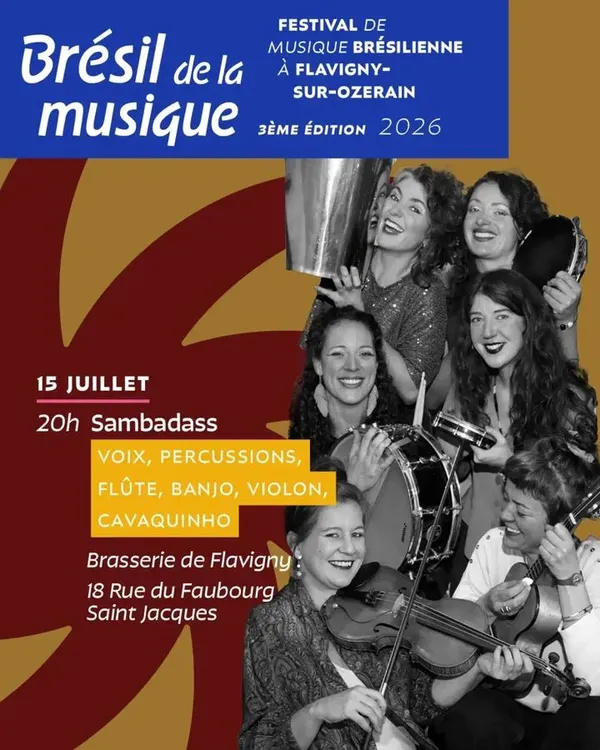 Brésil de la Musique festival de musique brésilienne Sambadass