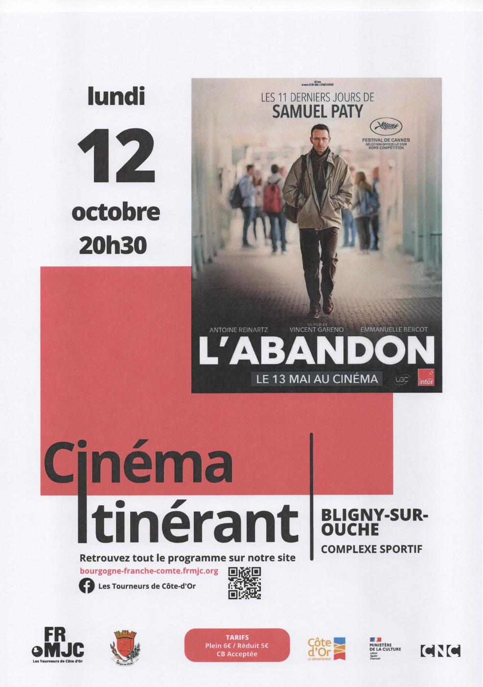 Cinéma "L'abandon" - Bligny-sur-Ouche