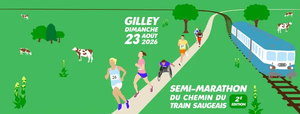 Semi Marathon Chemin du Train Saugeais et randonnée pédestre
