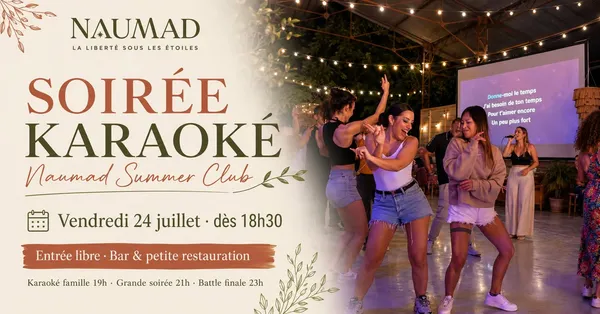 Soirée Karaoke - Naumad Summer Club