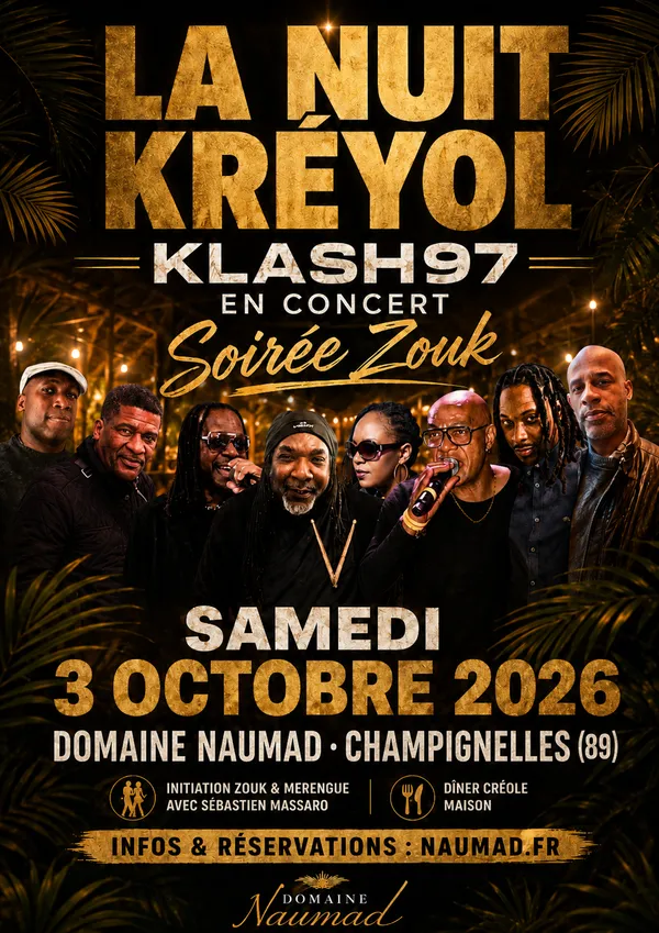 La nuit Kréyol-Klash97 en concert live