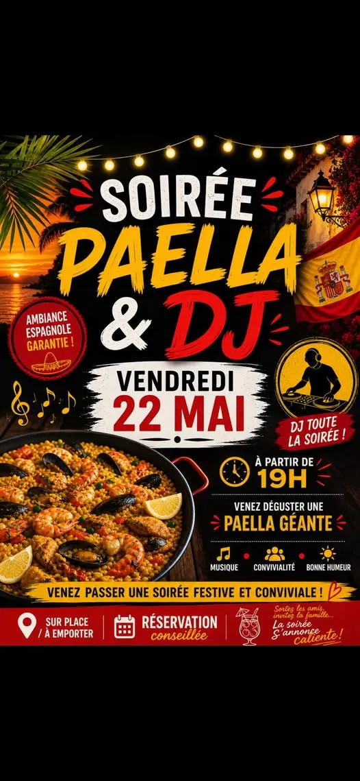 Soirée Paella & DJ