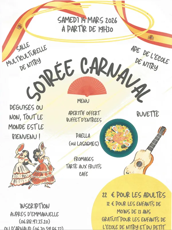 Carnaval à l'Espagnol