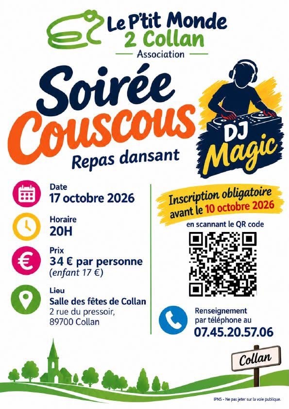 Soirée Couscous et DJ