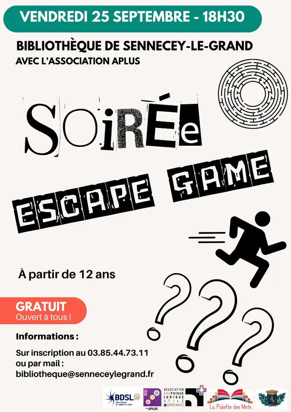 Soirée Escape Game