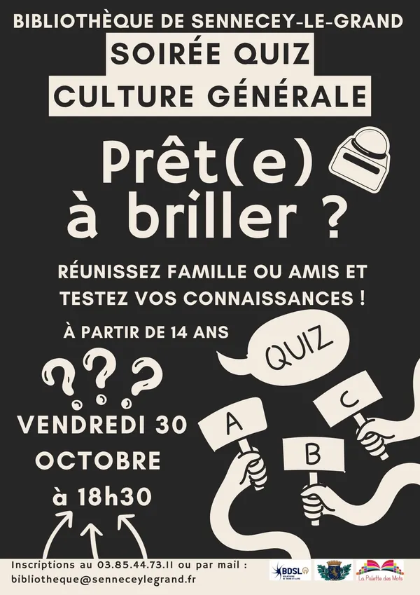 Soirée Quiz Culture générale