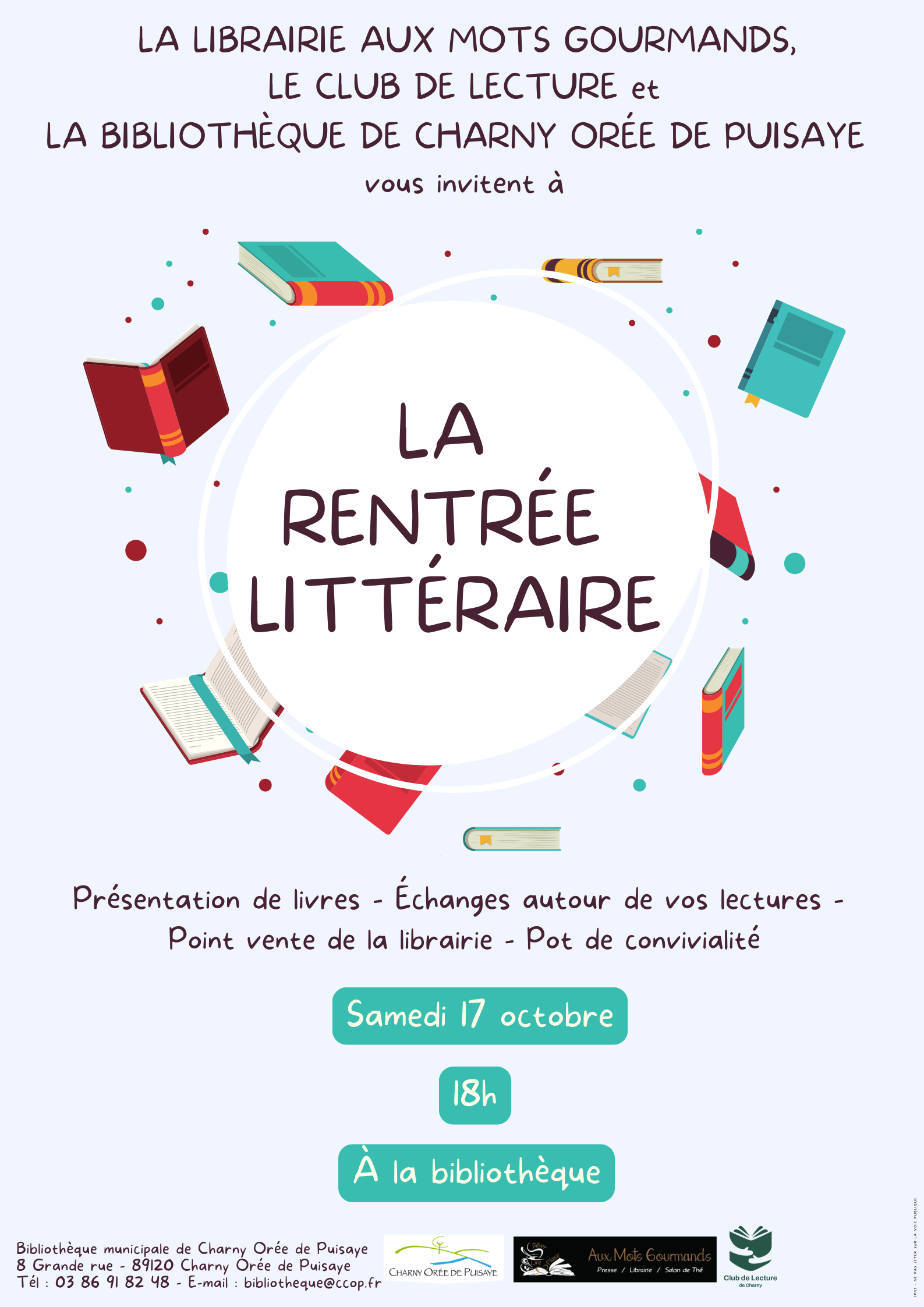 Soirée rentrée littéraire