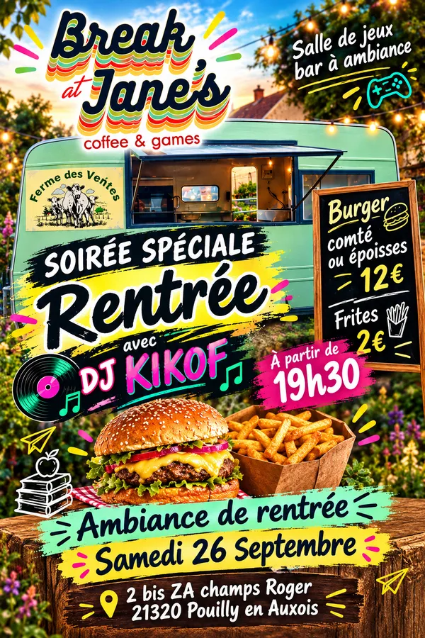 Soirée de rentrée - Pouilly-en-Auxois