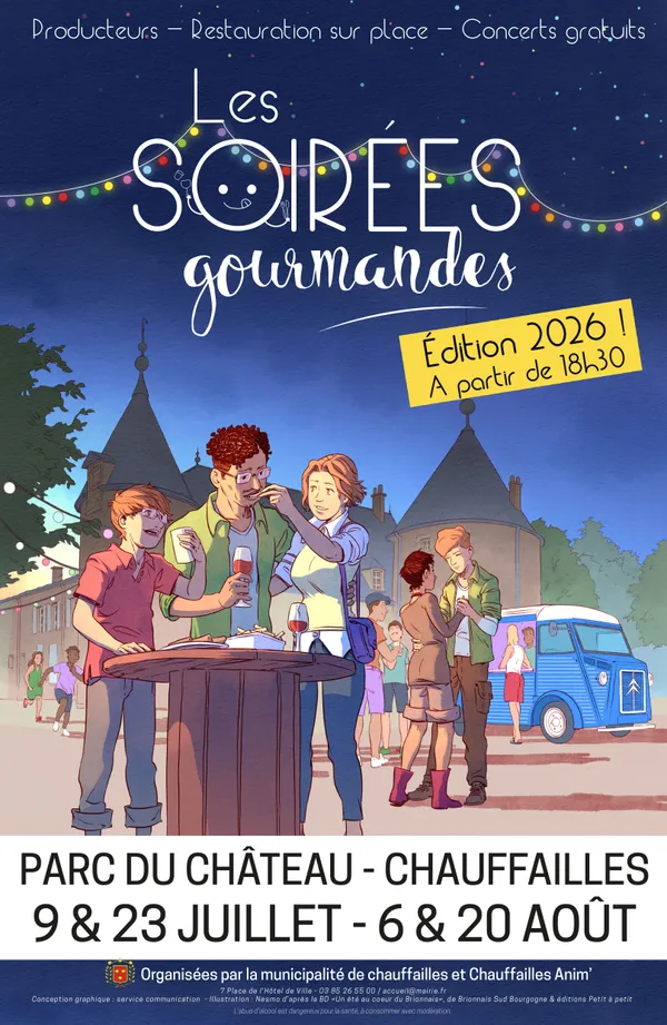 Les soirées gourmandes